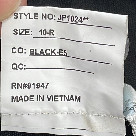 NWT Jenny Packham Chiffon Rhinestone Strap Short Bridesmaid Dress Black JP1024 - Picture 11 of 12